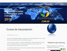 Tablet Screenshot of interpretacion.com.ar